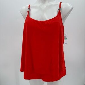 MICHAEL Michael Kors Red Relaxed Camisole Swimwear